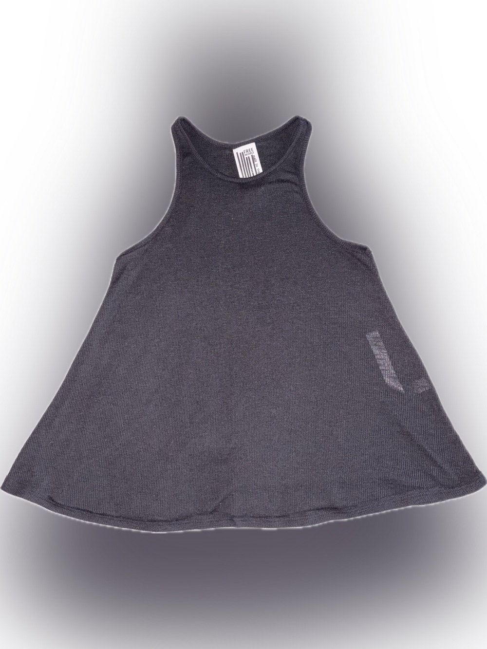 NWOT Free People Racerback Trapeze Ribbed Tank Top